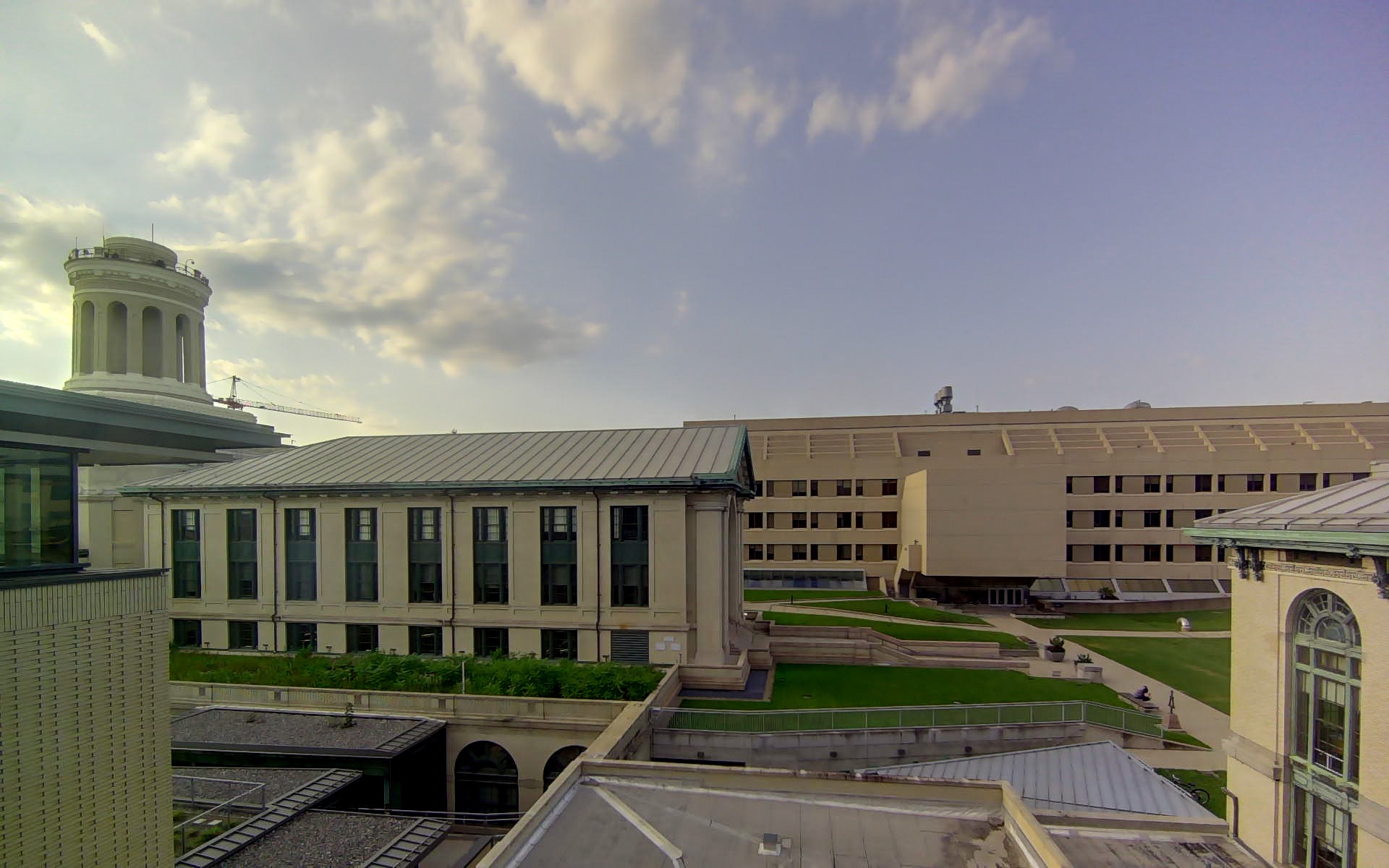 Latest inferred peak golden-hour view of the CMU skyline
